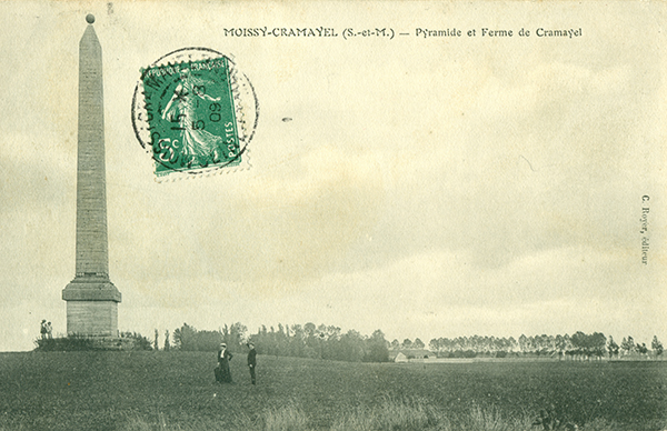 Carte postale ancienne de l'obélisque
