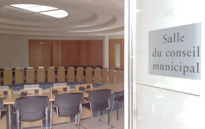 Salle du Conseil municipal